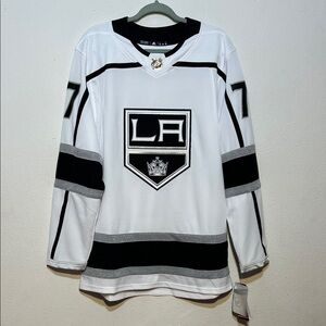 Adidas LA Kings Hockey Jeff  Carter Authentic Climalite Hockey Jersey Size 46